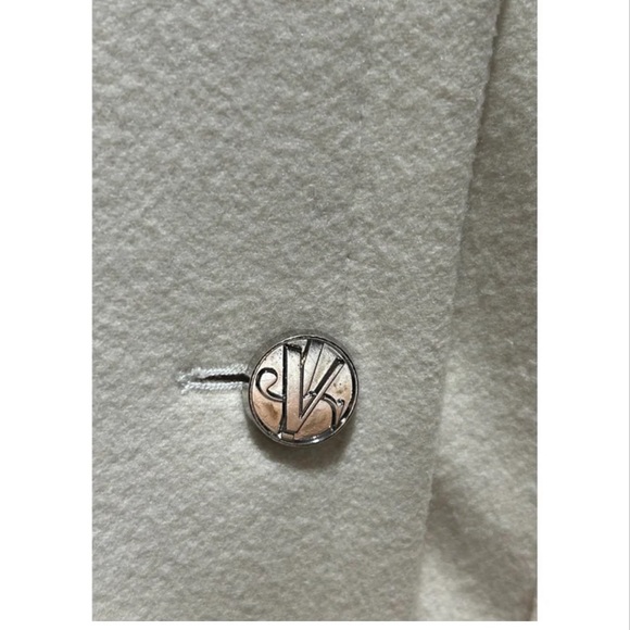 Vintage Versace Jeans Couture Pea Coat. 100% Wool. Mid Length. - Picture 8 of 12